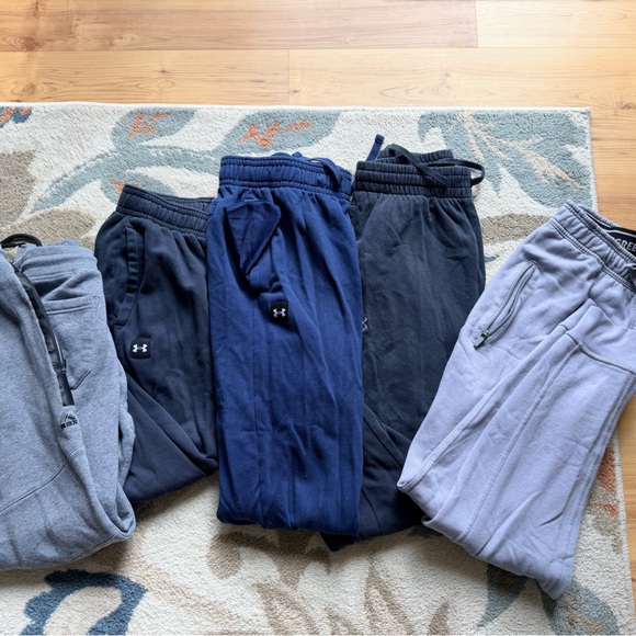 Under Armour Other - Bundle of  Men's Sweatpants 5: Navy, Black, and Gray